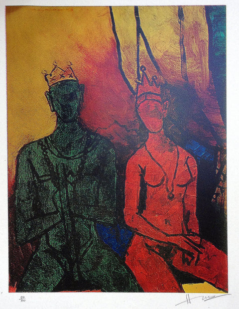 M F HUSAIN - Unicorn Gallery